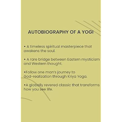 Autobiography of a Yogi [Original Edition (Complete), Premium Paperback] Paperback March 10, 2017