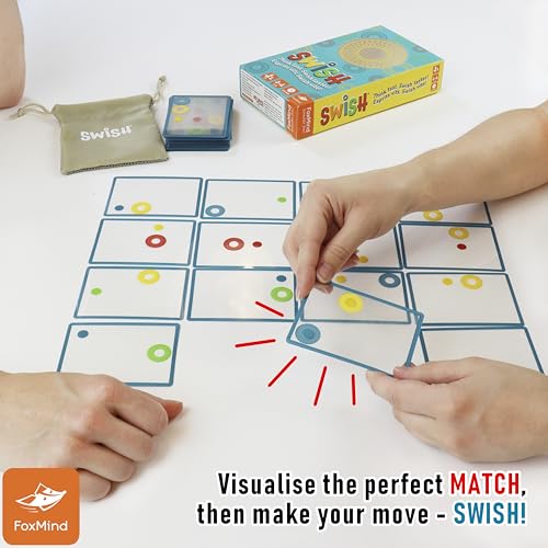 Swish, juego de mesa de cartas transparente FoxMind miniatura 3
