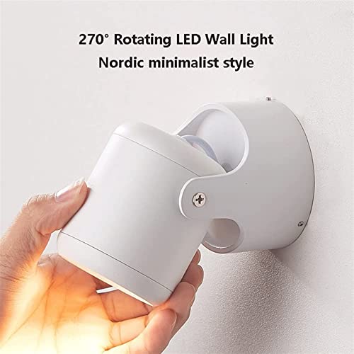 Foco de pared moderno con ajuste de ángulo y luz cálida para salón 4