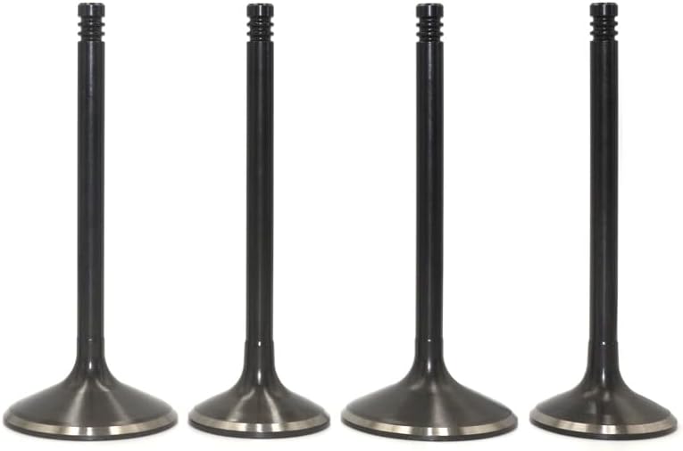Motorcycle ATV Engine Parts Intake Exhaust Valve Stem Kit Fit For Qt 500 4X4 2002 2003 2004 Qt 650 4X4 2002-2004 (Color : 2Pcs Exhaust Valve)
