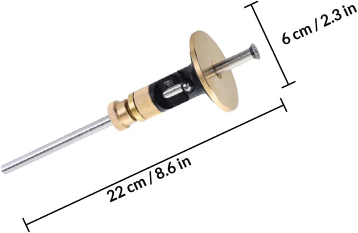 COHEALI European-type Woodworking Scriber and Carpenter Marking Gauge Hard Alloy Blade, Precision Parallel Line Drawing Tool for Woodworking and Carpentry Tasks