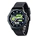 Reflex Active Series 39 Sports Smart Watch for Men Women with 1.39", Sports modes, Answer/Make Calls, Dual-Time, Fitness Tracking, Heart Rate, Music Player and Blue Silicone Strap for iOS Android