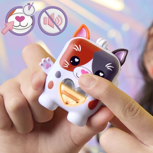 Hasbro Nano-mals Purrnelope Le Chaton Tricolore, Compagnon électronique