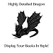 Dragon E-Reader Stand – Fantasy Tablet Holder, 7.9 x 5.8 inches, Black – Unique Gift for Book Lovers & Kindle Enthusiasts