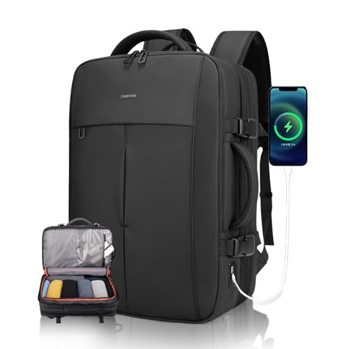 reeyee Travel Backpack Business for Men Carry On Backpack Large