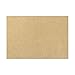 Set of 100 A7 Cardstock Half-Fold Sheets and Kraft Envelopes Set for Invitations and Cards (Brown, 5x7 In)
