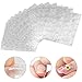 Wandefol Adesivo per Unghie False Chiodi Accessori Adesivo Biadesivo per Unghie Forniture per Saloni Unghie Finte, 360 pezzi Trasparenti (Dimensioni diverse)