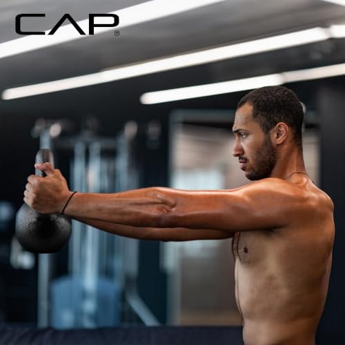 Image of CAP Barbell Cast Iron Kettlebell - Singles and Sets, Multiple Weight Choices