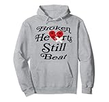 Broken Hearts Still Beat Pullover Hoodie