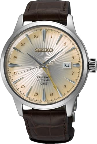 [�Z�C�R�[] SEIKO �v���U�[�W�� Presage Cocktail Time GMT Acacia �J�N�e���^�C�� �A�J�V�A SSK041J1 ���{�� Made in Japan �����Y �r���v �C�O���f�� [���s�A���i]