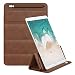 Produktbild MoKo Schutzhülle Kompatibel mit iPad Pro 11, iPad 10.2 2019, iPad Air 3 10.5", iPad Pro 10.5, iPad 9.7, PU Lederhülle Schutztasche Protective Sleeve, Tri-fold Stand Case mit Stifthalter - Braun