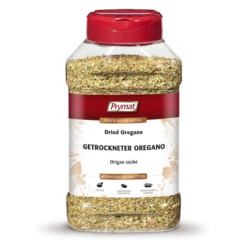 Prymat Oregano getrocknet für Pizza Pasta & mediterrane Gerichte 110 g