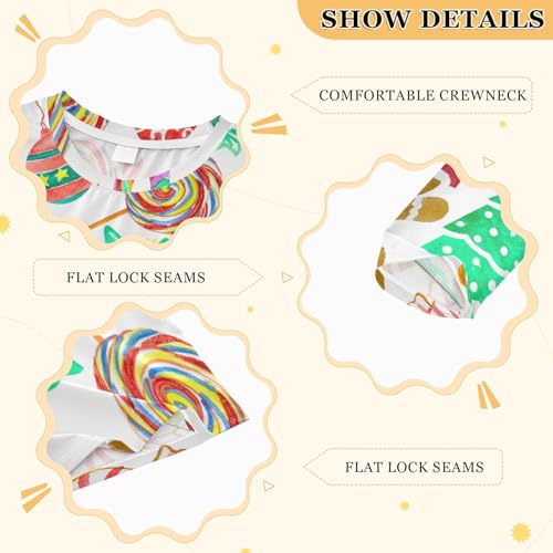Image of Aflyko Festive Boys' Rash Guard Shirts Xmas UPF 50+ Sun Protection Swim Shirt 3-12T