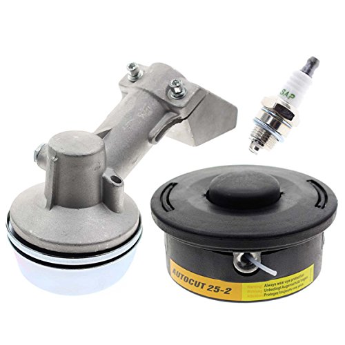 Carbhub Trimmer Head for Stihl Auto cut Go 25-2 Brushcutter FS45 FS48 FS50 FS51 FS55 FS60 FS74 FS76 FS80 FS83 FS85 FS90 FS100 FS106 FS120 Bump Feed Trimmer 4002 710 2191 with Gear Box Head Housing