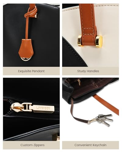 LOVEVOOK leather tote bag – image 7