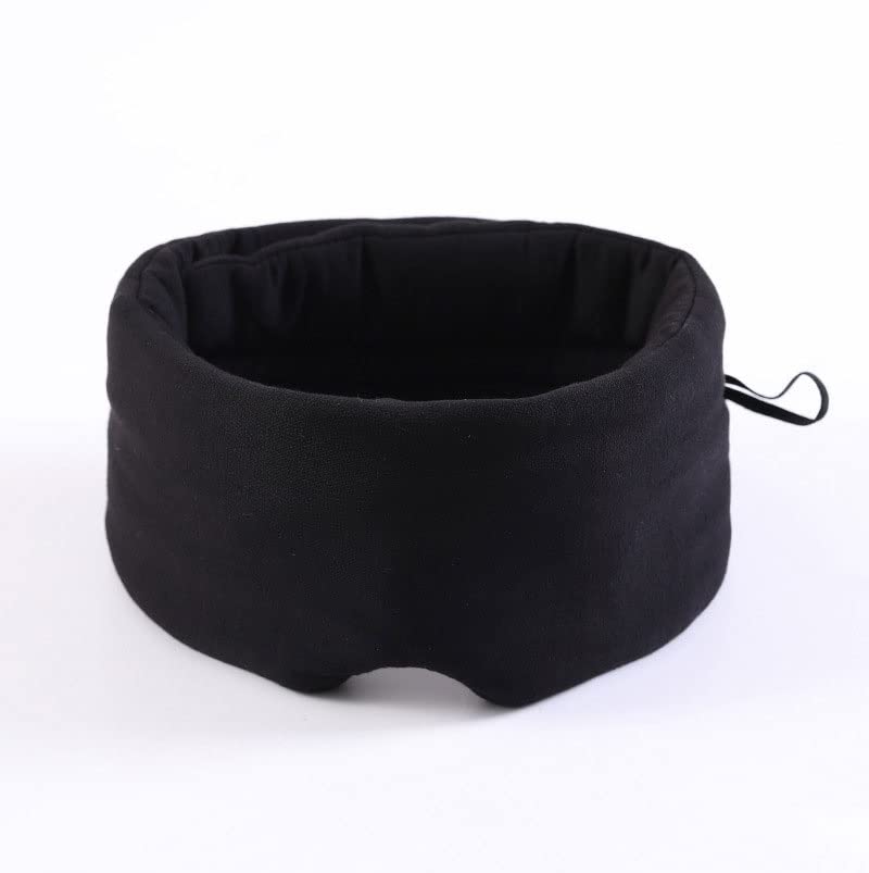 Sleep Eye Mask Adjustable Cotton Eye Blindfold for Travel Flight Rest Comfortable and Breathable Sleeping Mask for Women