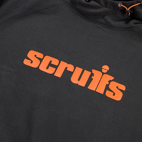 Sweat à capuche Scruffs Tamworth chaud et résistant noir XL