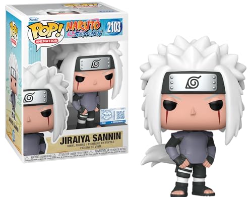 Funko Pop! Animation | Naruto Shippuden Jiraiya (Sannin) Nº2103 | Special Edition Exclusivo | Figura de Vinilo Coleccionable | Idea de Regalo para Fans del Anime