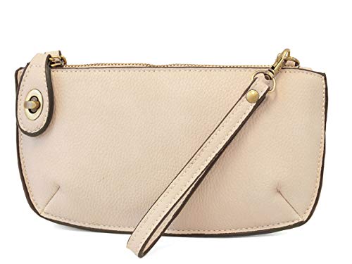 Image of Joy Susan Women's Fashion Purse Mini Crossbody Wristlet Clutch Handbag - Stone