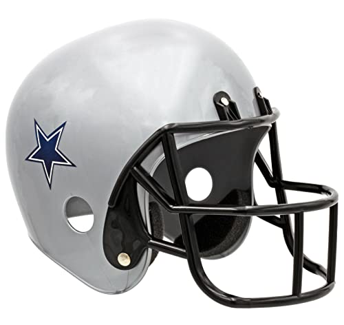 Cadofe Helm American Football in Silber - Footballhelm Karneval Fasching Super Bowl 22 Cover