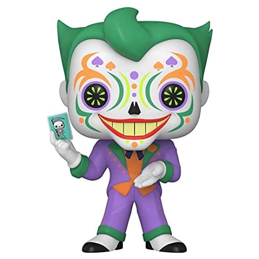 Funko 57417 POP Heroes: Dia De Los DC- Joker Multicolore