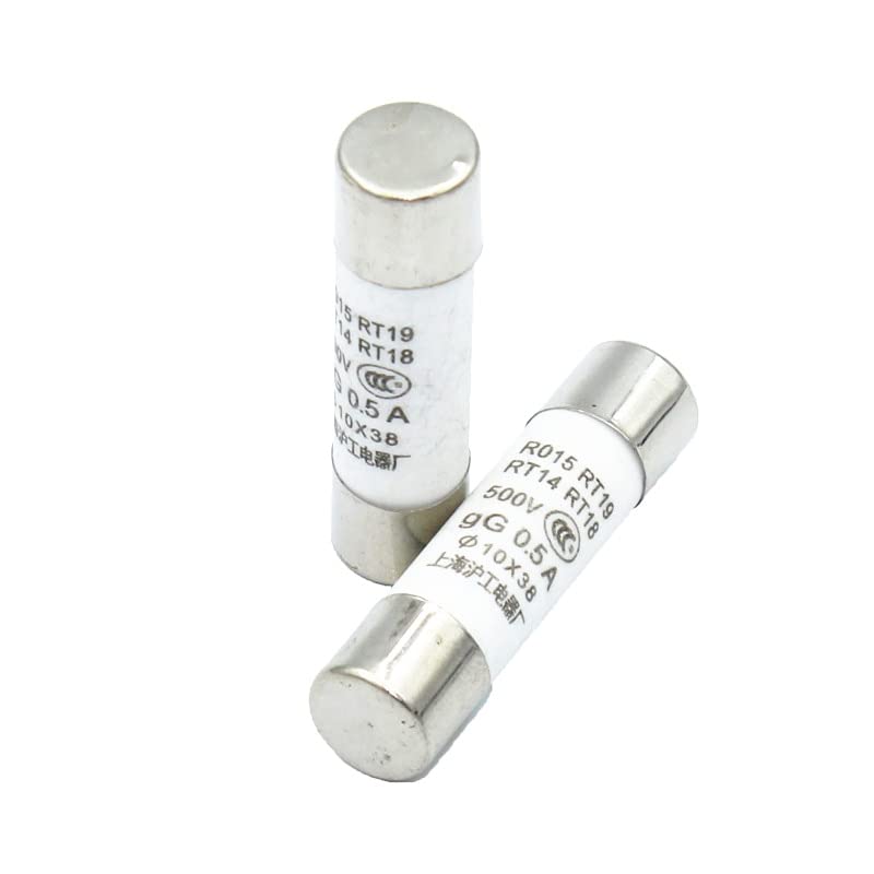 Fusible en céramique 10x38mm pour sécuriser l'armoire électrique de la maison