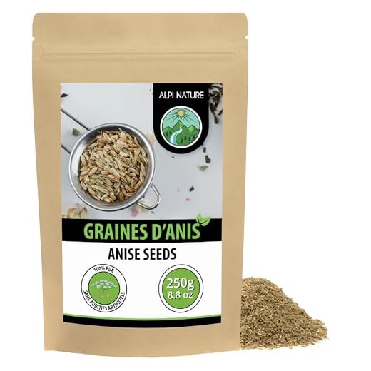 Anis entier pour thé (250g), 100% naturel, vegan