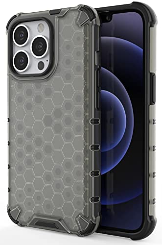 Image of Glasgow Back Case Cover Designed for Apple iPhone 13 Pro - Black