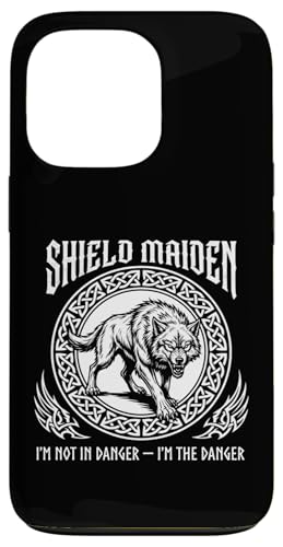 Vikings Viking Fenrir Shieldmaiden Lagertha Shield Maiden �X�}�z�P�[�X iPhone 13 Pro �p