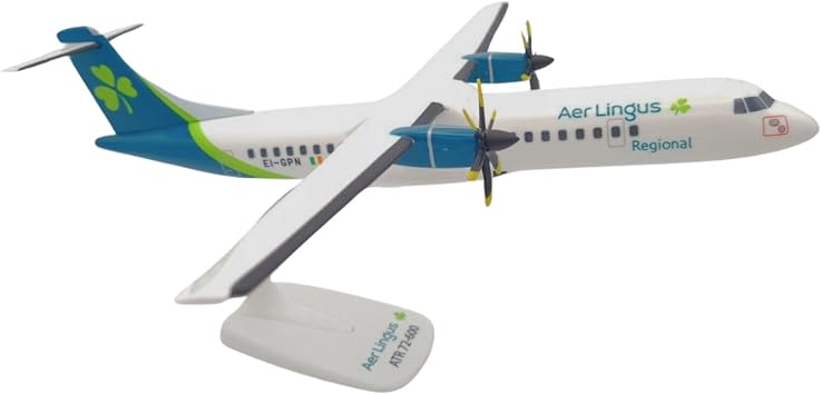 PP-AERLING72 AER Lingus ATR-72-600 1100 Scale Snap-Fit Model Aircraft