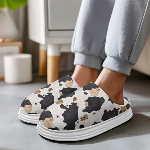 Xoenoiee Slippers for Women Men Soft Comy House Slippers Lightweight Slip-On Fluffy Bedroom Home Shoes for Indoor Outdoor3