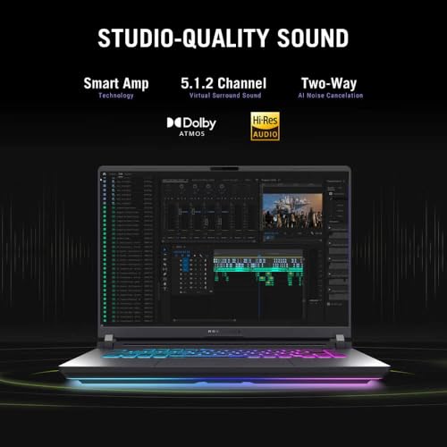 Image of ASUS ROG Strix G16 (2025) Gaming Laptop, 16 inch 16:10 FHD+ 165Hz /3ms Display, NVIDIA GeForce RTX 5060 Laptop GPU, Intel Core i9 Processor 14900HX, 16GB DDR5-5600, 1TB PCIe SSD, Wi-Fi 7, Win 11 Home