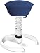 Produktbild aeris Swopper Air  Ergonomischer Hocker mit extra weicher Polsterung  Bürohocker höhenverstellbar ohne Rollen Sitzhocker für einen gesunden Rücken, Feder Standard