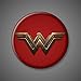 DC Comics Superhero Pins Pinback Batman Superman Wonder Woman Flash Green Arrow Green Lantern Set of 6 Superhero pins WonderWoman