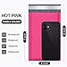 UCGOU Bubble Mailers 4x8 Inch Hot Pink 50 Pack Usable Size 4x7 Poly Padded Envelopes Small Business Mailing Packages Self Seal Adhesive Waterproof Shipping Bags for Jewelry Makeup Supplies #000