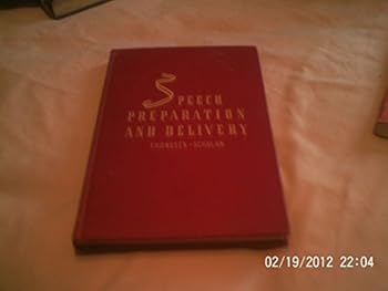 Unknown Binding Speech preparation and delivery, Book