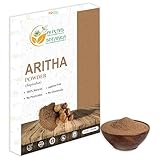 Herbs Botanica Aritha Powder 5.3 oz | 150 Gm Pure Natural Soap Nut Powder| Natural Hair Shampoo & Conditioner | Sapindus mukorossi | Excellent Hair Conditioner | From INDIA