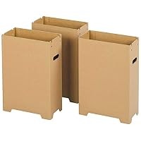 Amazon.co.jp: 下村企販 リサイクルできるダンボール製ゴミ箱 45L 2個