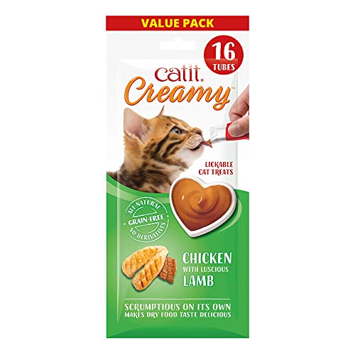 Catit Creamy Treats Chicken and Lamb Flavour