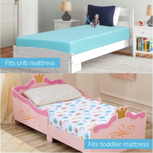2 Pack Elephant Crib Sheet For Baby And Toddlers, Made Of Silky Soft Microfiber, Size 28" X 52", Neutral Fitted Crib Sheets Set, Safari #TOP4