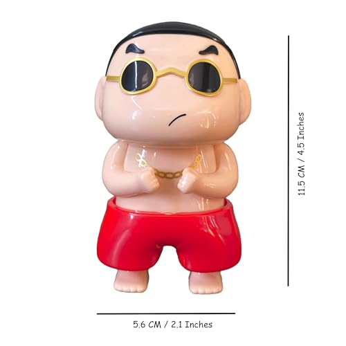 Image of Shopiitoo Susu Shin-chan Toy - Interactive Mini Water Spray Squeeze - Refillable Water Prank Toy for Kids & Adults - Hilarious Desktop Decor & Gag Gift - 11cm (Susu Edition)