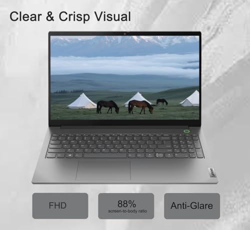 Image of Lenovo ThinkBook 15 Gen 4 15.6 inch FHD (12th Gen Intel 10-Core i7-1255U, 40GB RAM, 1TB PCIe SSD, Narrow Bezel IPS) Business Laptop, 1080p Webcam, Fingerprint, IST SD Card, Win 11 Pro, Grey - 2024