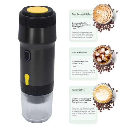 Cafetera portátil 3 en 1 con batería 120 mL miniatura 2