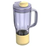 für Ninja BlendBoss Mixer To-Go-Becher Zubehör, 710ml Ersatzbecher mit Deckel & Abnehmbarem Strohhalm Kompatibel mit Ninja Blend Boss DB300EU DB351EU-Serie Standmixer, BPA-frei & Spülmaschinenfest