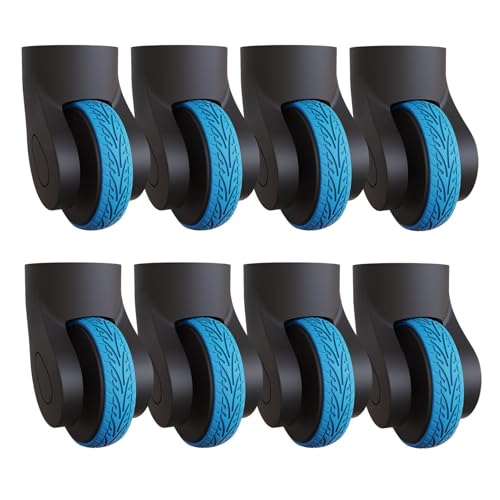 Silicone bagage caster cover et housse de protection pour roues de valise de voyage