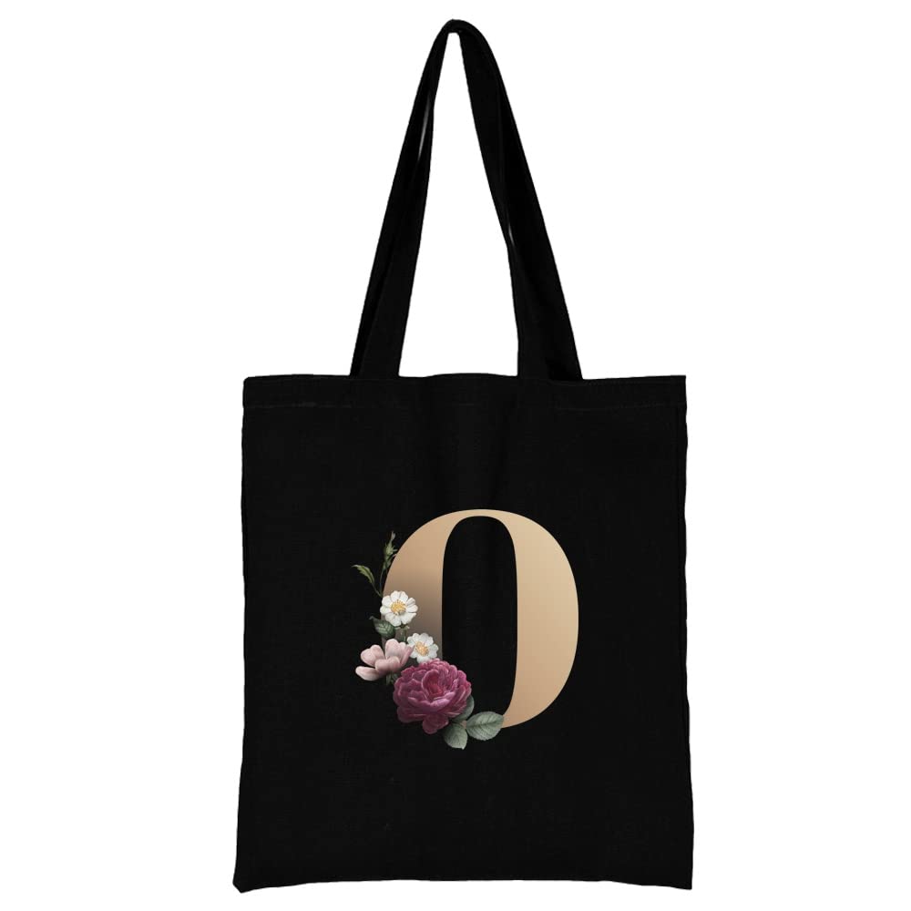 26 Letter Printed Canvas reusable grocery bags, Foldable Casual Travel HandBag, Shoulder Beach Tote Bags, Shopper bag eco friendly super strong washable Storage bags Shopping bag Canvas bag for Women