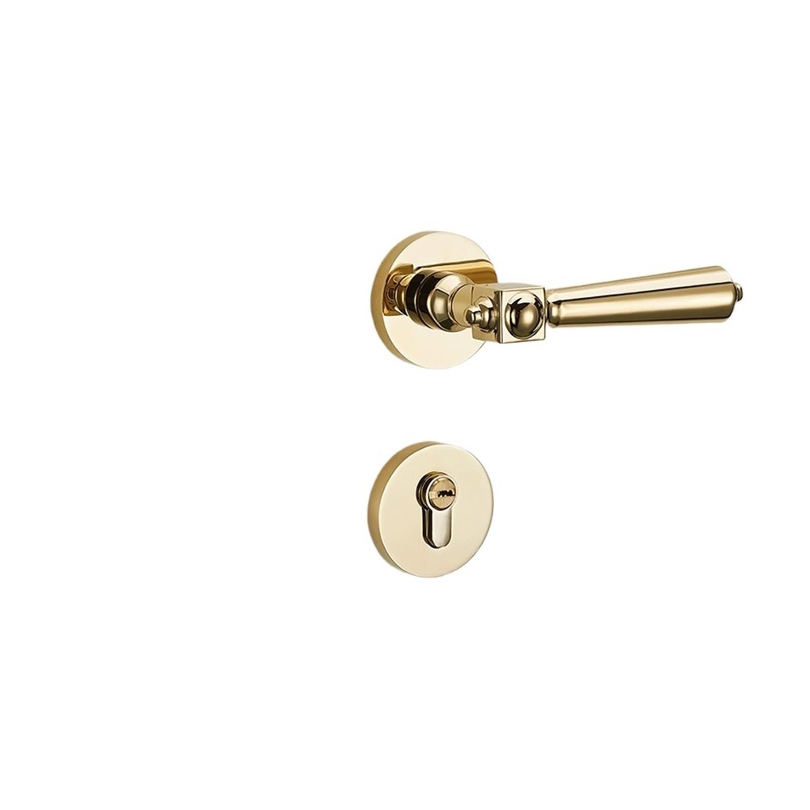 European Style Magnetic Silent Split Lock Bedroom Handle