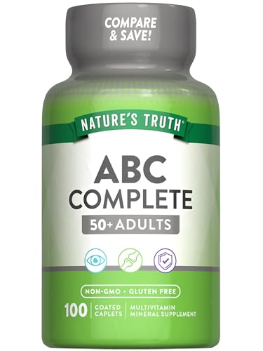 Nature's Truth Multivitamin for Adults 50+ | Non-GMO & Gluten Fre...
