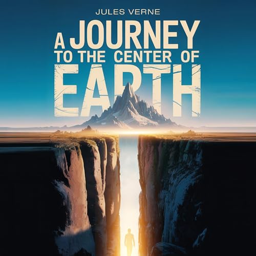 A Journey to the Center of the Earth Audiolibro Por Jules Verne arte de portada