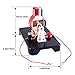 Electric Motor Kit, Icstation DIY Model Motor 3V 6V DC Motors Simple Assemble Kit for Adult